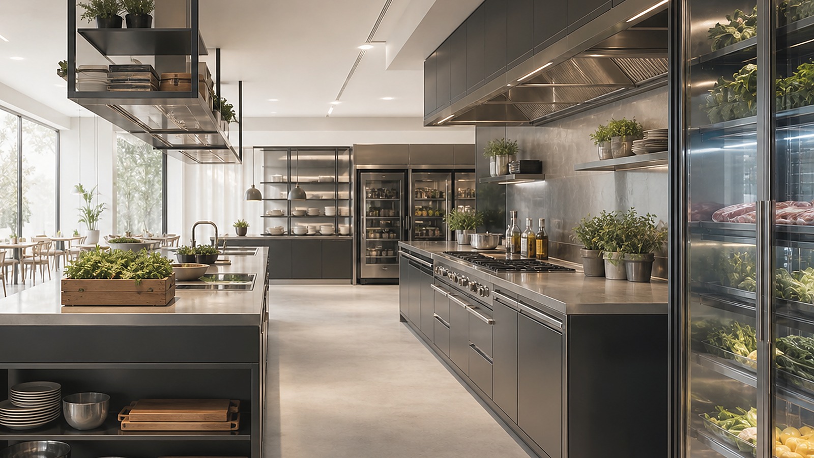 Commercial kitchen workflow support for preparation and handoff